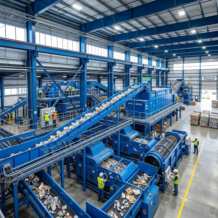 Warum kompakte KI-Sortierung für dezentrale Recyclingzentren wichtig ist | AISORT Einblicke